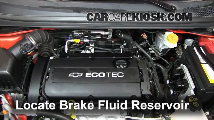 2012 Chevrolet Sonic LT 1.8L 4 Cyl. Sedan Brake Fluid Add Fluid